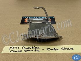 OEM 1970 1971 Cadillac Deville Eldorado Fleetwood Calais 4 BBL CARBURETOR CHOKE STOVE THERMOSTAT COIL BRACKET COVER #7038254/#43662